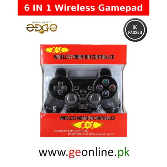6 IN 1 Wireless Gamepad 2.4G Controller