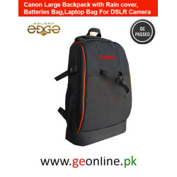 Canon Large Backpack with Rain cover,Batteries Bag,Laptop Bag For DSLR Camera