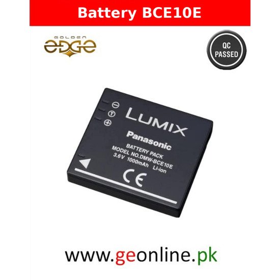Panasonic Rechargeable Battery for DMW-BCE10 Digital Camera Panasonic Rechargeable Battery for DMW-BCE10 Digital Camera