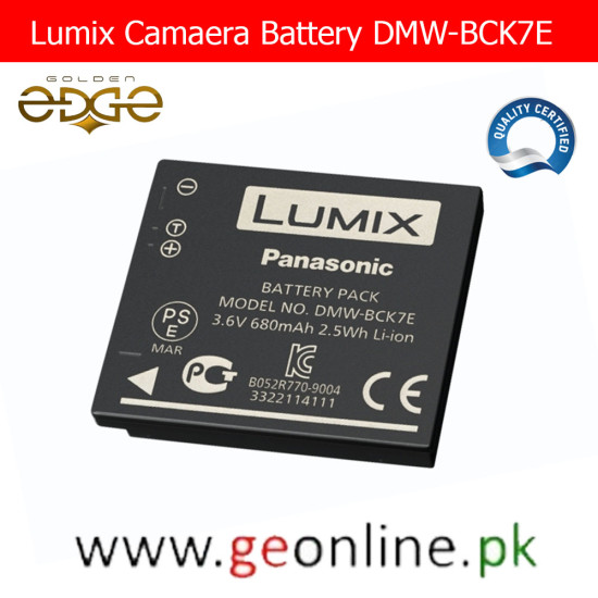DMW-BCK7E Suitable for Camera Battery S1 S3 FH2 FH5 FH4 SZ1 SZ7 FP5 FP7