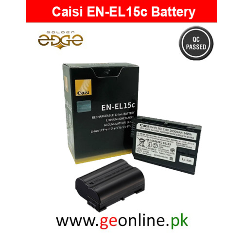 Caisi EN-EL15C Battery for Nikon DSLR & Mirrorless Cameras