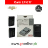 Caisi LP-E17 2 Batteries with Dual Type C Charger For Canon