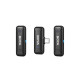 BOYA 3 Years Warranty - BY-WM3T-U2 Mini 2.4GHz Wireless Microphone with Charging Case For Type C 