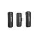 BOYA 3 Years Warranty - BY-WM3T-U2 Mini 2.4GHz Wireless Microphone with Charging Case For Type C 