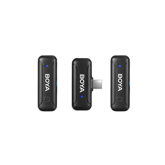 BOYA 3 Years Warranty - BY-WM3T-U2 Mini 2.4GHz Wireless Microphone with Charging Case For Type C 