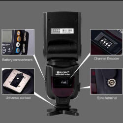 Triopo TR-950 II Flash Light Speedlite with  G4 2.4G Wireless Flash Trigger Triopo TR-950 II Flash Light Speedlite with  G4 2.4G Wireless Flash Trigger