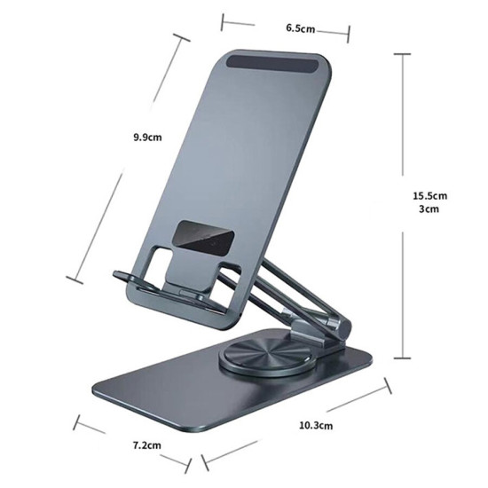 JMARY MK-60 Tabletop Stand, Dark Gray