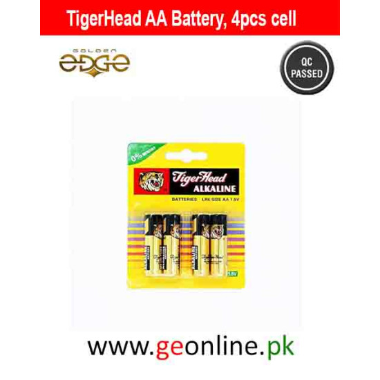 TigerHead AA Battery 4 Pcs Pack TigerHead AA Battery 4 Pcs Pack
