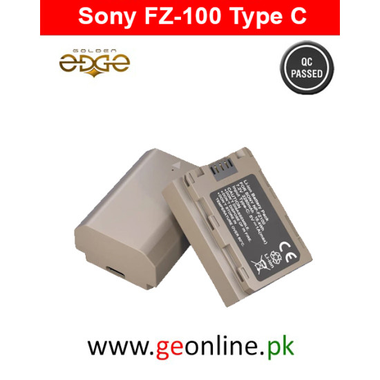 Sony FZ-100 Type C Charging Port Battery For Sony A7iii, A7R 