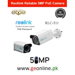 Reollink Reliable 5MP PoE Camera Protects You Inside & Out Waterproof outsoor camera