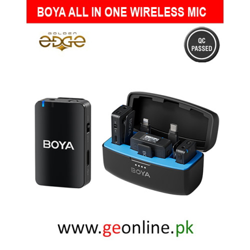 3 Years Warranty - BOYA MIC All-in-One Wireless Mic with On-Board REC 3 Years Warranty - BOYA MIC All-in-One Wireless Mic with On-Board REC