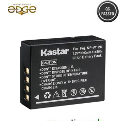 Kastar Battery for Fujifilm NP-W126 Kastar Battery for Fujifilm NP-W126