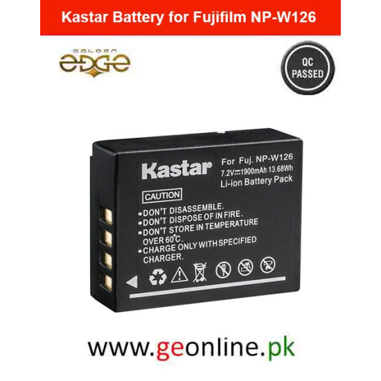 Kastar Battery for Fujifilm NP-W126 Kastar Battery for Fujifilm NP-W126