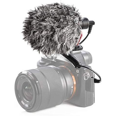 Wind Muff Microphone Furry Windscreen for BOYA by-MM1