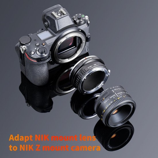 K&F Lens Adapter Nikon F to Nikon Z Mount KF06.372