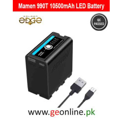 Mamen 990T LED Video Light with 10,500 mAh Battery