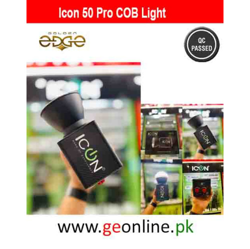 ICON 50-Pro 40W COB Bi-Colour Rechargeable LED Light (2700–6500K) – USB-C, 11,200mAh Battery, High CRI