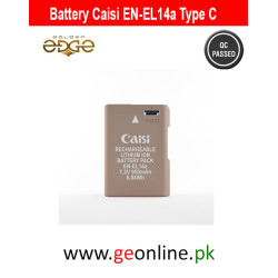 Caisi EN-EL14a USB-C Rechargeable Battery for Nikon DSLR Caisi EN-EL14a USB-C Rechargeable Battery for Nikon DSLR