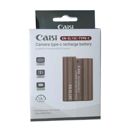 Caisi EN-EL15c Type-C Battery For Nikon Cameras