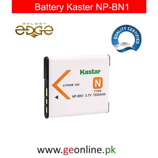 Buy Kaster NP-BN1 Rechargeable Battery for Sony Cameras | Best Price in Pakistan