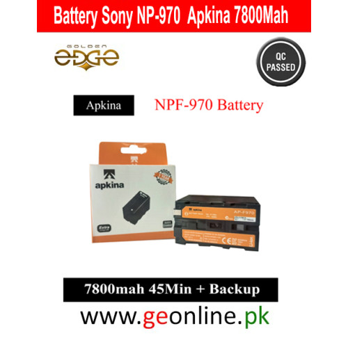 Battery Sony NP-F970 Apkina 7800mAh