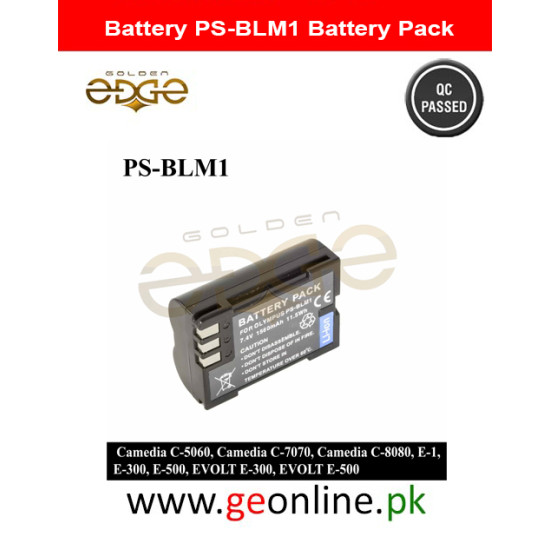 PS-BLM1 Rechargeable Li-ion Battery Pack for Olympus Digital Cameras PS-BLM1 Rechargeable Li-ion Battery Pack for Olympus Digital Cameras