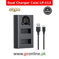 Caisi Dual Charger for Canon LP-E12 Battery