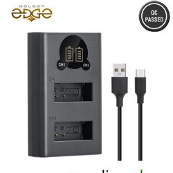 Caisi Dual Charger for Canon LP-E12 Battery