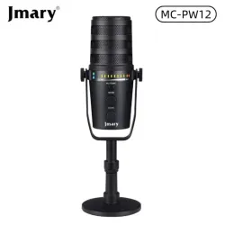 Jmary MC-PW12 USB Desktop Microphone with Cardioid Pickup Pattern Jmary MC-PW12 USB Desktop Microphone with Cardioid Pickup Pattern
