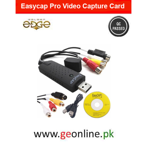 Easycap Pro USB 2.0 Video Capture Card TV DVD VHS