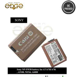 Caisi FW-50 Type C Battery For Sony NP-FW50 battery for A7/A7II/A7R, A5100, NEX6, A6000 Caisi FW-50 Type C Battery For Sony NP-FW50 battery for A7/A7II/A7R, A5100, NEX6, A6000