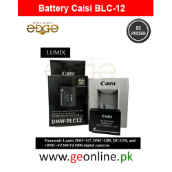 Caisi CS‑DMW‑BLC12 Battery – Compatible with Panasonic Lumix DMC‑G7/G85/FZ1000, 7.2 V 1100 mAh  Caisi CS‑DMW‑BLC12 Battery – Compatible with Panasonic Lumix DMC‑G7/G85/FZ1000, 7.2 V 1100 mAh