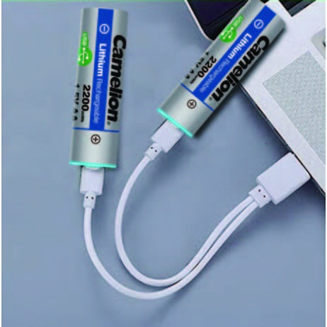 Camelion 2200mAh Type-C Port Rechargeable Battery Cell