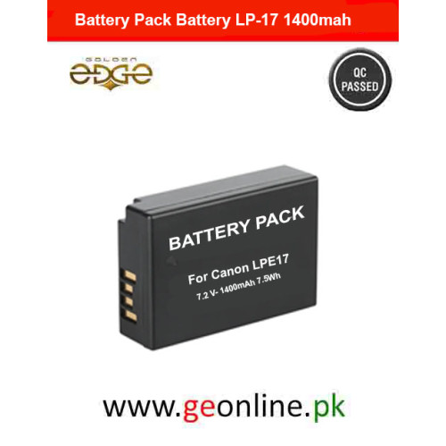 Canon LP-E17 Rechargeable Lithium-Ion Battery Pack for EOS RP, 77D, 750D, 760D, 200D