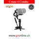 ZHIYUN Crane 4 Combo – 3-Axis Gimbal Stabilizer for DSLR & Mirrorless Cameras ZHIYUN Crane 4 Combo – 3-Axis Gimbal Stabilizer for DSLR & Mirrorless Cameras