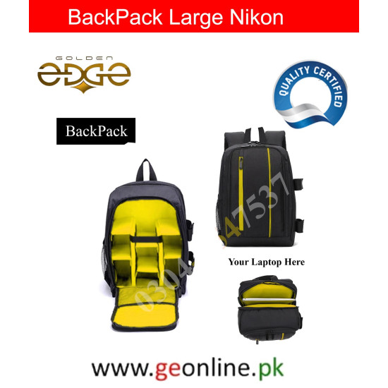 Buy Nikon A4 Large Camera Backpack – DSLR Bag for Nikon, Sony | Best Price in Pakistan Buy Nikon A4 Large Camera Backpack – DSLR Bag for Nikon, Sony | Best Price in Pakistan