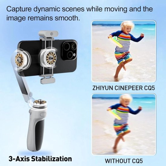 Zhiyun Cinepeer CQ5 Gimbal Stabilizer for Mobile Phones Zhiyun Cinepeer CQ5 Gimbal Stabilizer for Mobile Phones