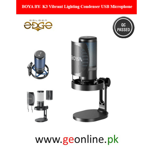 BOYA K3 USB Condenser Mic with 3-Year Warranty