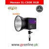 Meman SL-C60R RGB Bi-Color LED Video Light 60W COB Portable Photography Light with Built-In Battery and Bowens Mount