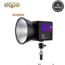 Meman SL-C60R RGB Bi-Color LED Video Light 60W COB Portable Photography Light with Built-In Battery and Bowens Mount