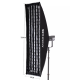 TRIOPO 30×120cm Strip Softbox with Grid