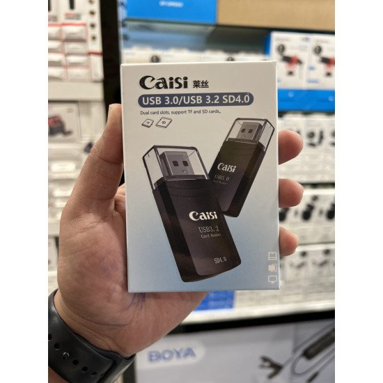 Caisi Card Reader 3.0 2-in-1 USB SD and Micro SD Card Reader Caisi Card Reader 3.0 2-in-1 USB SD and Micro SD Card Reader
