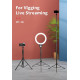 Jmary MT-38 Extendable Tripod Stand For DSLR Mobile Or Lighting 