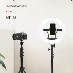 Jmary MT-38 Extendable Tripod Stand For DSLR Mobile Or Lighting  Jmary MT-38 Extendable Tripod Stand For DSLR Mobile Or Lighting