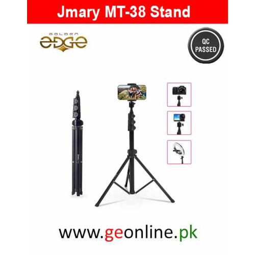 Jmary MT-38 Extendable Tripod Stand For DSLR Mobile Or Lighting 