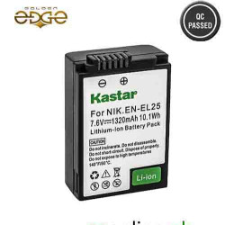 Kaster Nikon EN-EL25 Rechargeable Lithium-Ion Battery for Z30, Z50, and Z fc Cameras Kaster Nikon EN-EL25 Rechargeable Lithium-Ion Battery for Z30, Z50, and Z fc Cameras