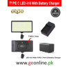 LED 416 Rechargeable Light – Type‑C & Portable Kit
