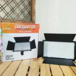 LED U600 Pro Video Light Panel with Battery and Charger - Apkina Bi-Color 3200K-5600K Studio Lighting LED U600 Pro Video Light Panel with Battery and Charger - Apkina Bi-Color 3200K-5600K Studio Lighting