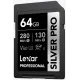 Memory Card Lexar 64GB Professional SDXC SILVER PRO UHS-II 280MB/s