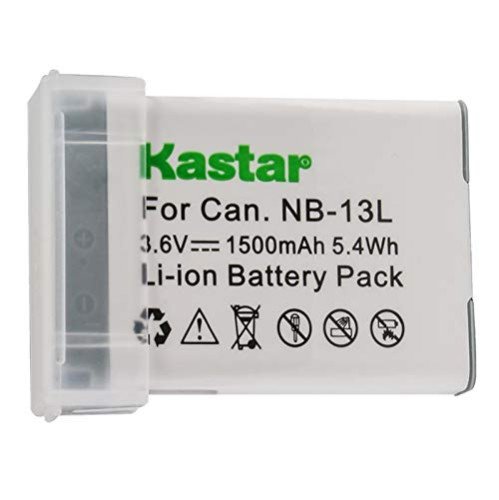 Kastar Lithium Ion Battery NB13L Replacement for Canon NB-13L and PowerShot Digital Cameras
